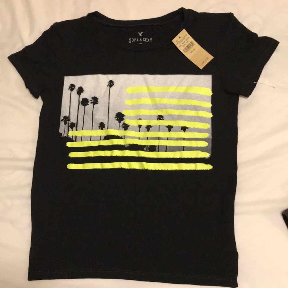 Black crop top